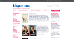Desktop Screenshot of loewenherz.at